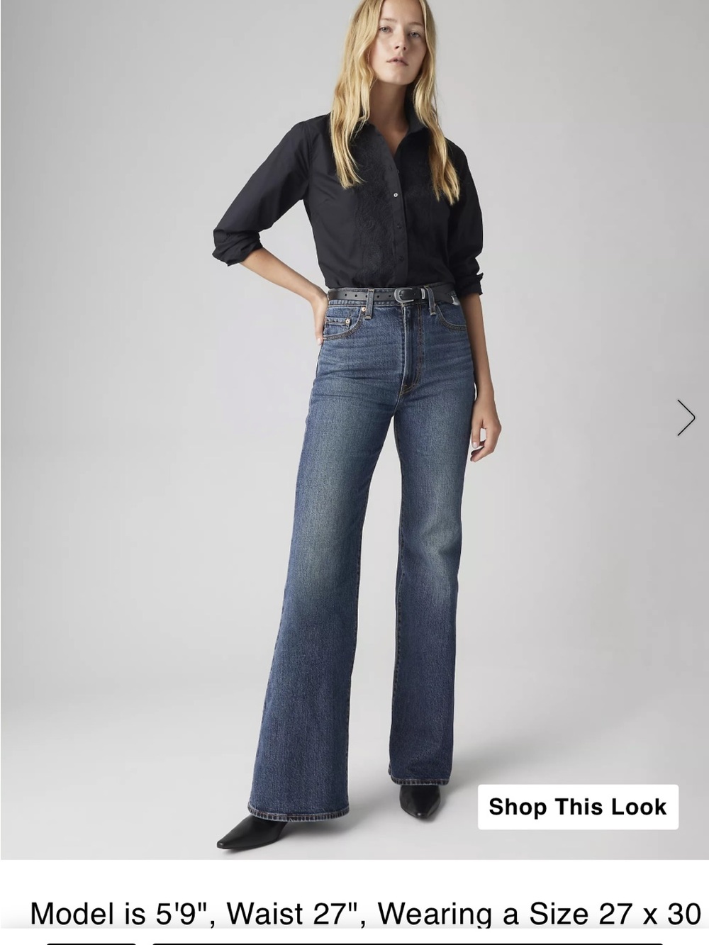 Levi's High-Rise Wide-Leg Jeans